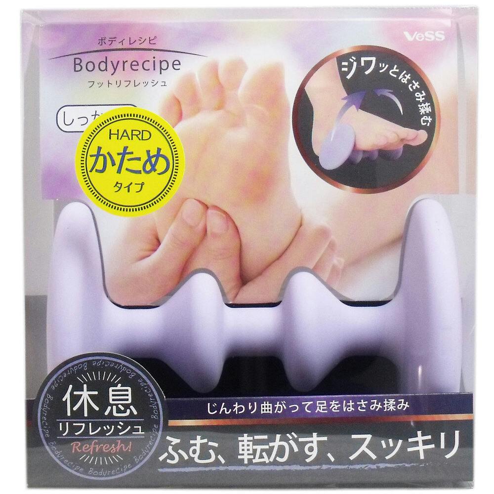 ボディレシピ フットリフレッシュ ハード(かため)タイプ 1個入 ×1点【送料込み】 ＃4977084302510