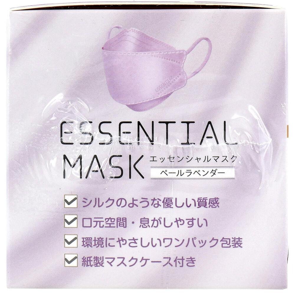さらふわ ESSENTIAL MASK 不織布マスク ペールラベンダー FD30-LA 紙製
