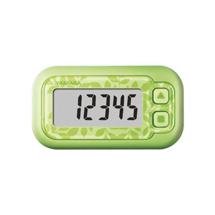 ヤマサ ポケット万歩計 らくらく万歩 EX-200G エコグリーン ×1点【送料込み】 #4979881102027