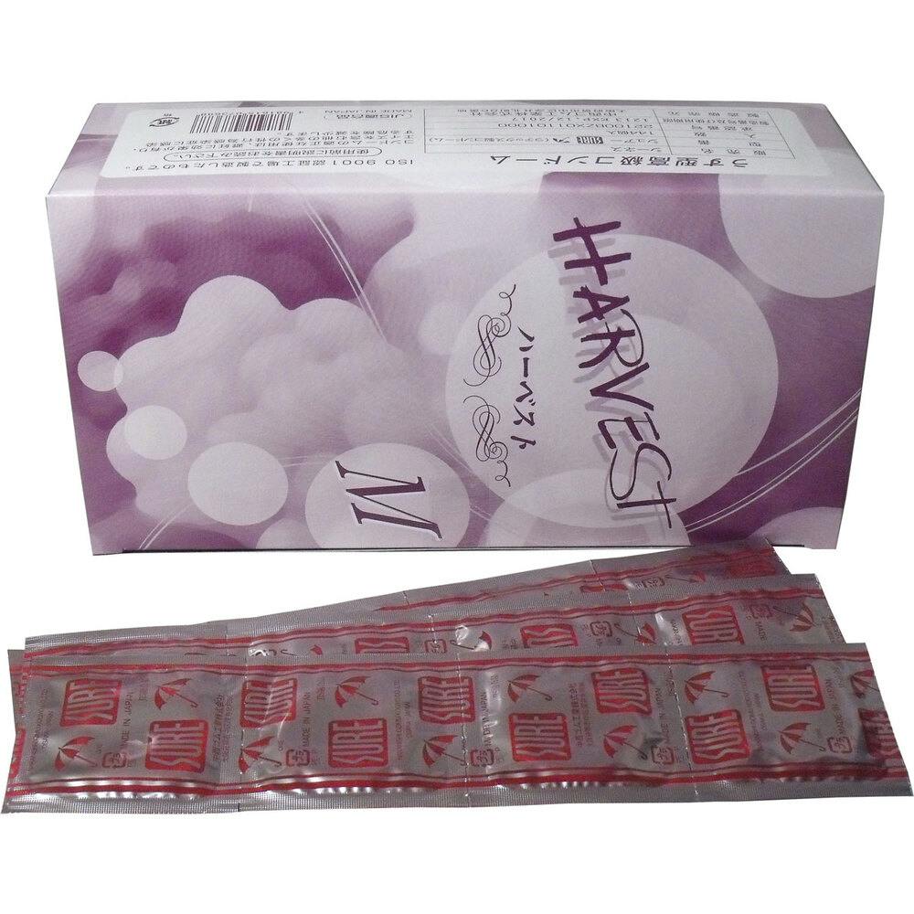 業務用コンドーム ハーベスト シュアー Mサイズ 144個入 ×1点【送料込み】 ＃4981615073688