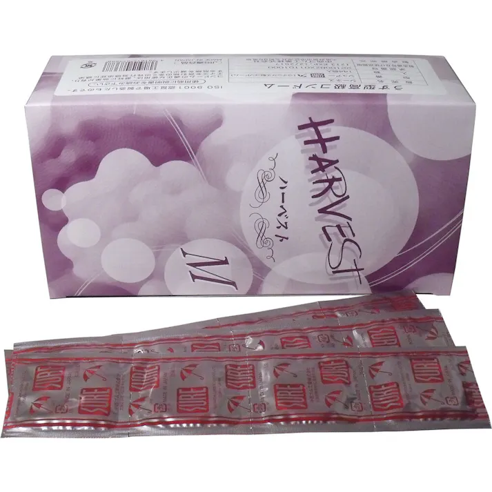 業務用コンドーム ハーベスト シュアー Mサイズ 144個入 ×1点【送料込み】 #4981615073688