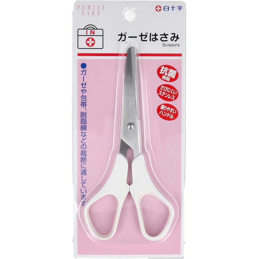 白十字 ファミリーケア ガーゼはさみ ×1点【送料込み】 ＃4987603463288