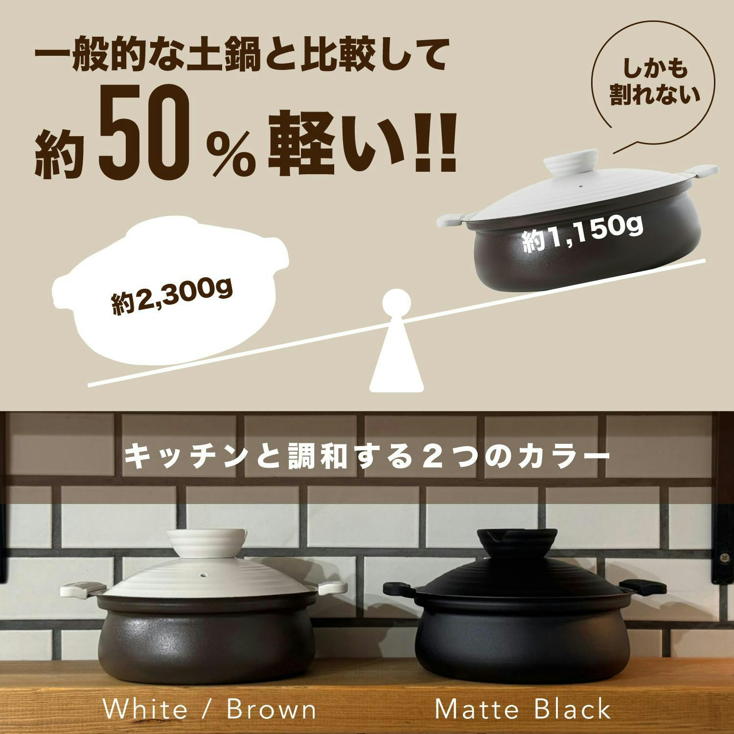 送料無料キャンペーン】土鍋 【軽くて割れない土鍋風卓上鍋】 4∼5人用