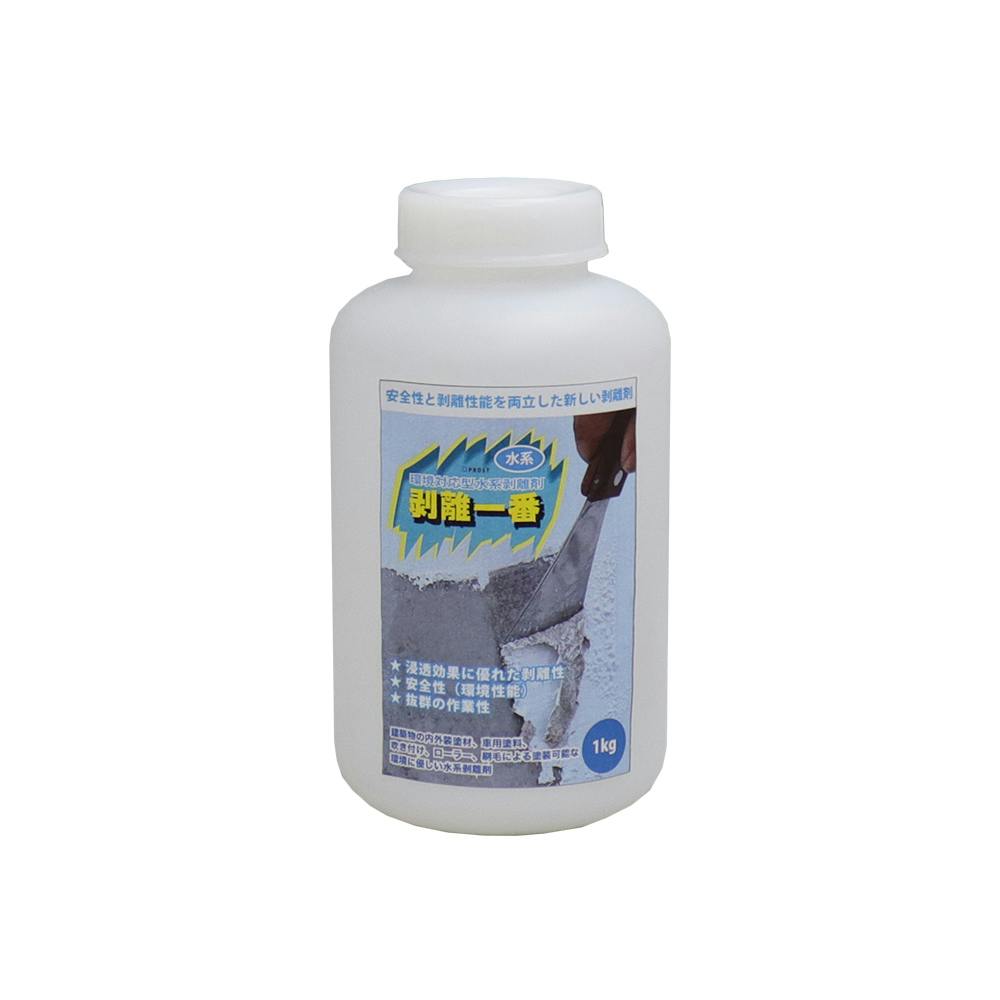 水系 剥離剤  環境対応型 「水系 剥離一番」 1kg/リムーバー ウレタン塗料 外壁 超 強力 塗料 水性