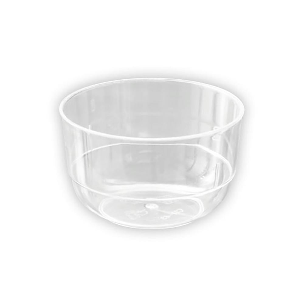 ヘッズ トレイ・カゴ 直径77×H45mm 透明 100個 食品対応 デザートカップ HEADS M-CUC20