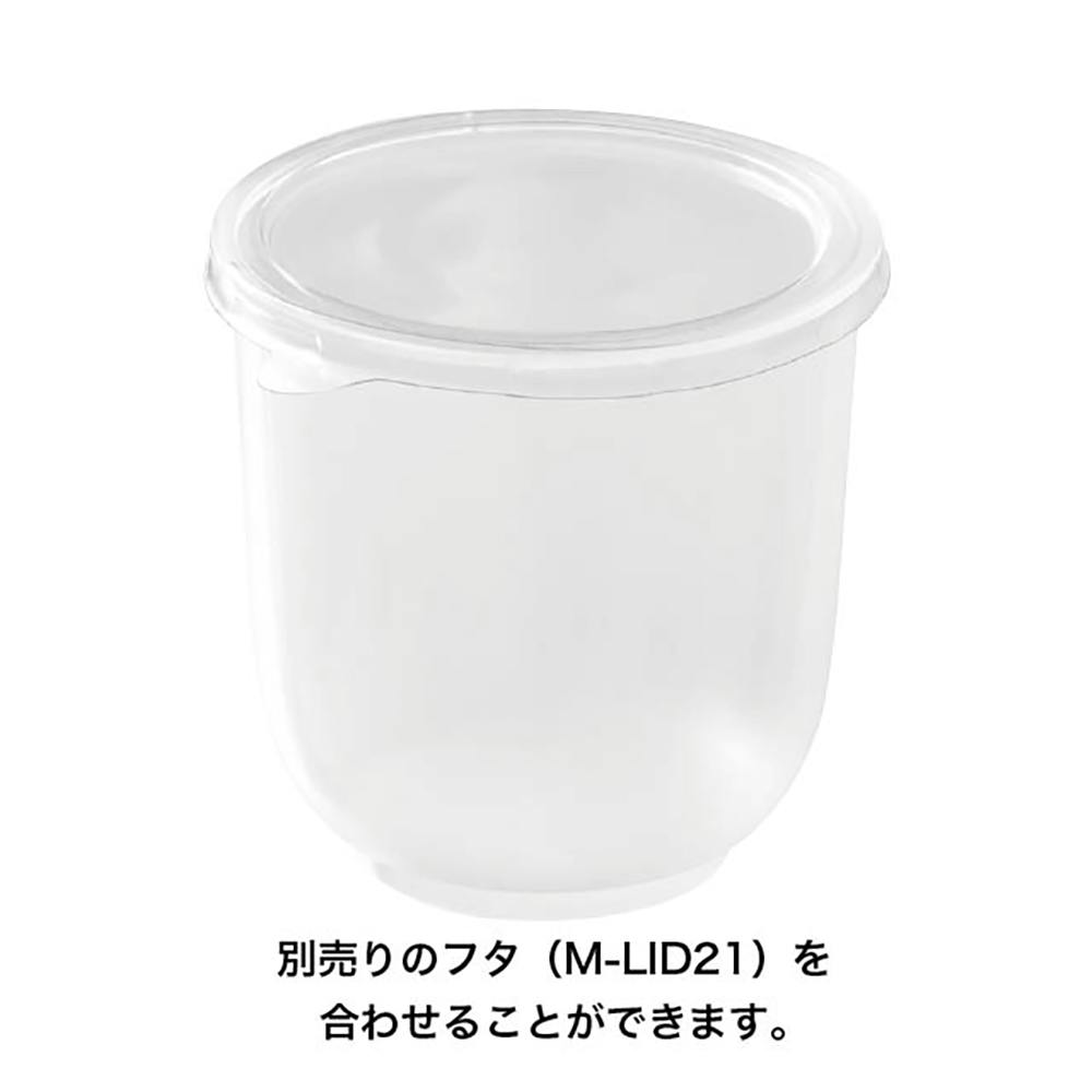 ヘッズ トレイ・カゴ 直径70×H72mm 透明 100個 食品対応 デザート