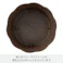 ヘッズ トレイ・カゴ 直径125(98)×H70mm ブラウン 10個 ウッディクラウドフラワーアレンジポット-M HEADS WDC-POBM