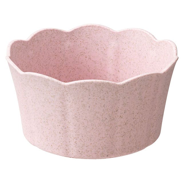 ヘッズ トレイ・カゴ 直径125(98)×H70mm ピンク 10個 ウッディクラウドフラワーアレンジポット-M HEADS WDC-POPM