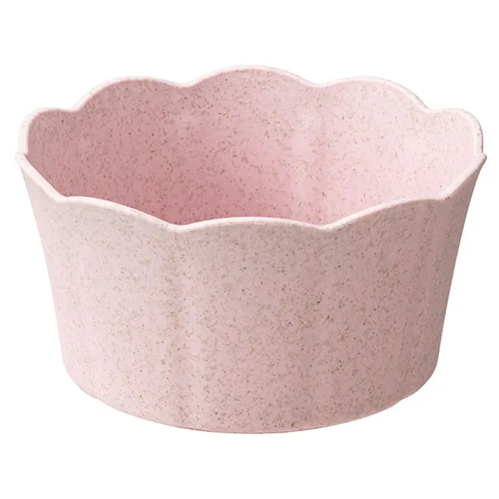 ヘッズ トレイ・カゴ 直径125(98)×H70mm ピンク 10個 ウッディクラウドフラワーアレンジポット-M HEADS WDC-POPM