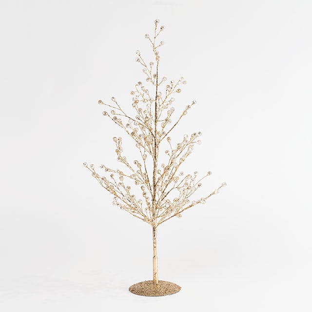 ヘッズ 装飾 W240×D240×H480mm ゴールド 1個 クリスマスディスプレイツリー HEADS X-DT3