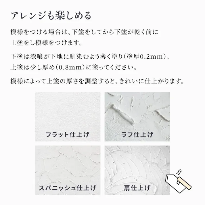 練り漆喰プレミアム ピュアホワイト 4kg