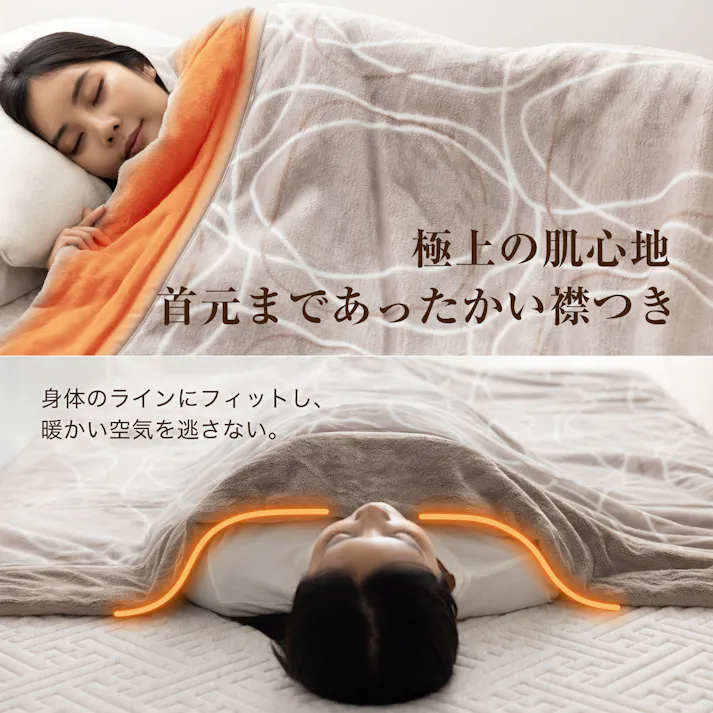 tobest 極温【圧倒的保温力×静電気防止W加工】 毛布 冬用 シングル 厚手 中綿入 2枚合わせ ふわふわ あったか 冬 首まで暖か 襟付き 吸湿発熱 暖かい 掛け毛布 掛け布団 もこもこ ブランケット 高密度 軽量 洗える 140×200cm ペイズリー/グレー