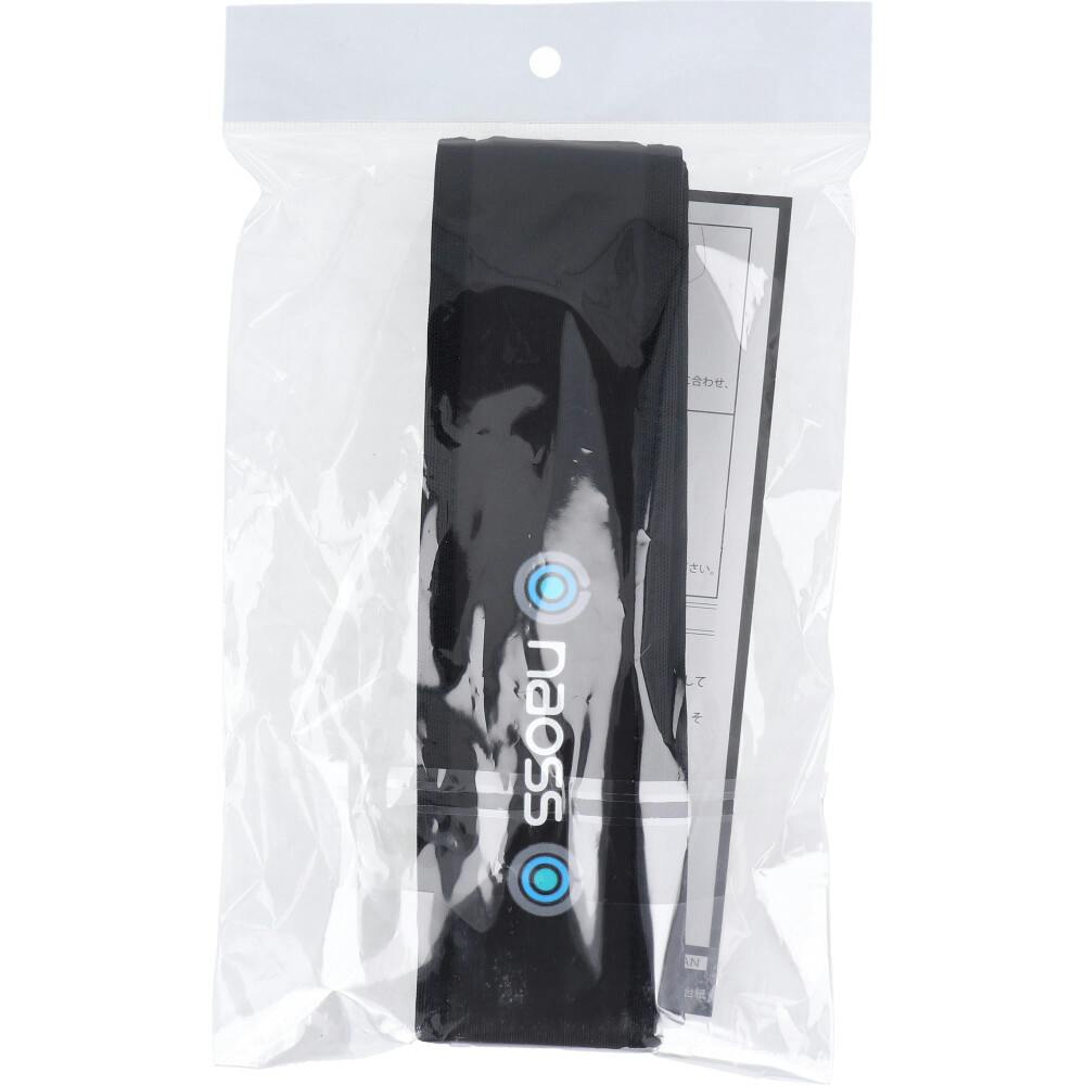 皮膚感覚 腰naossサポーター ブラック L-LL ×1点【送料込み】 ＃4519995433022