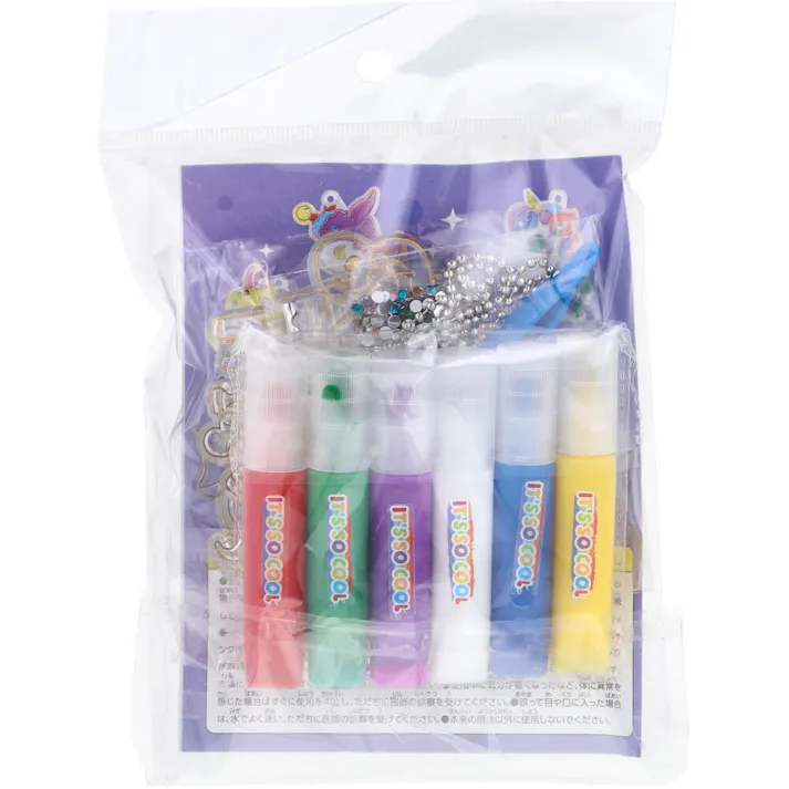 ぬりえフレームチャームキット ユニコーン 1セット ×1点【送料込み】 #4521718585130