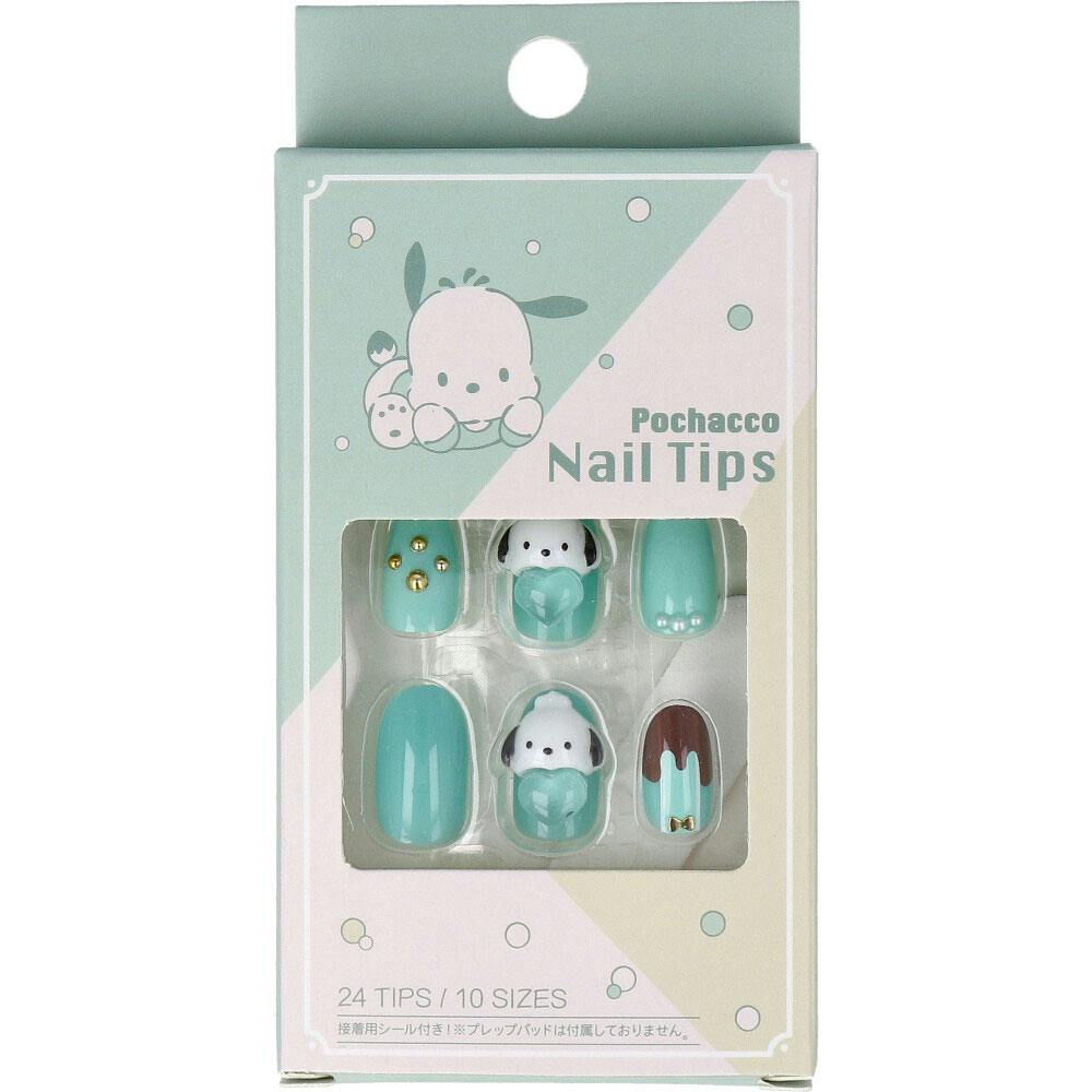 ポチャッコ ネイルチップ 24枚入 ×1点【送料込み】 ＃4525636345203