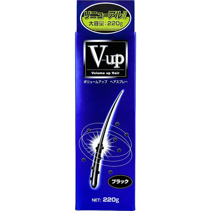 ボリュームアップ ヘアスプレー ブラック 220g×3個セット ×1点【送料込み】 #4530896201862