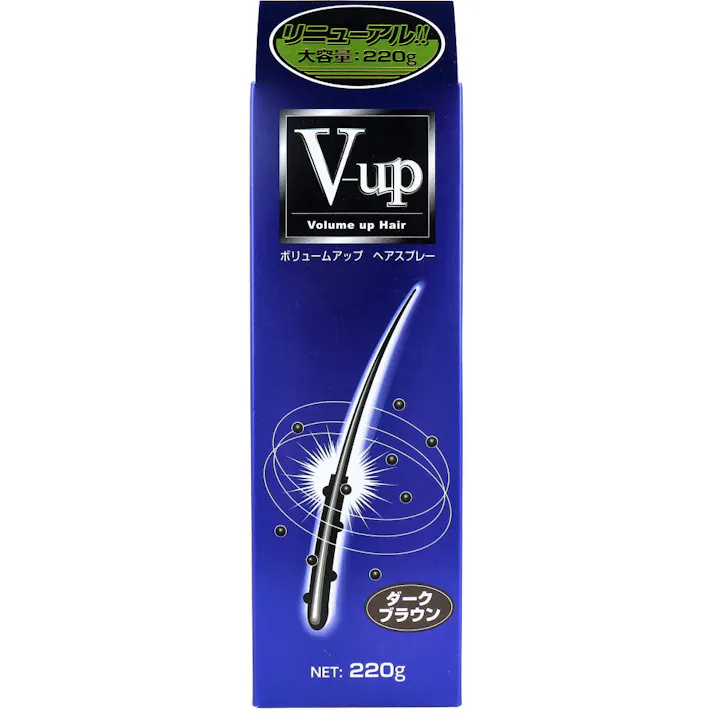 ボリュームアップ ヘアスプレー ダークブラウン 220g×3個セット ×1点【送料込み】 #4530896201879