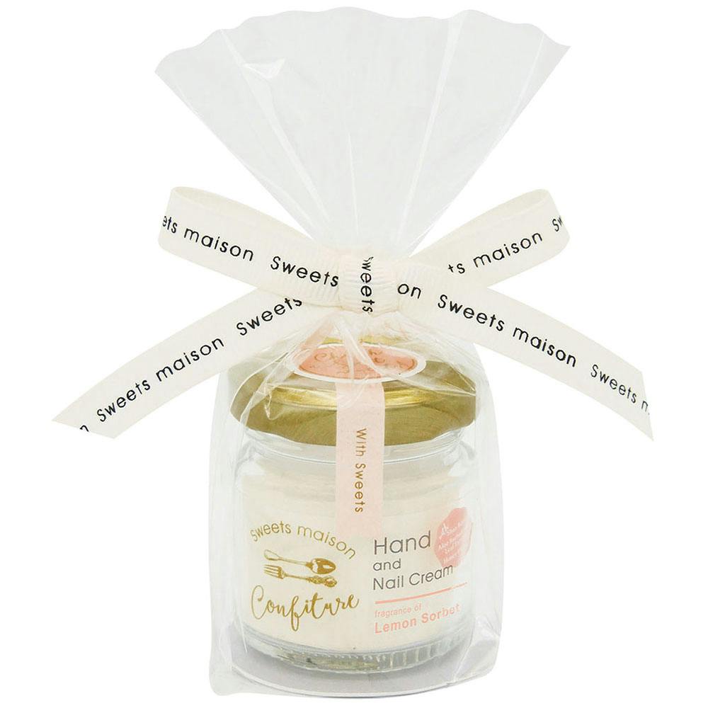 スウィーツメゾン コンフィチュールハンド＆ネイルクリーム レモンソルベの香り 30g入 ×1点【送料込み】 ＃4535304082392