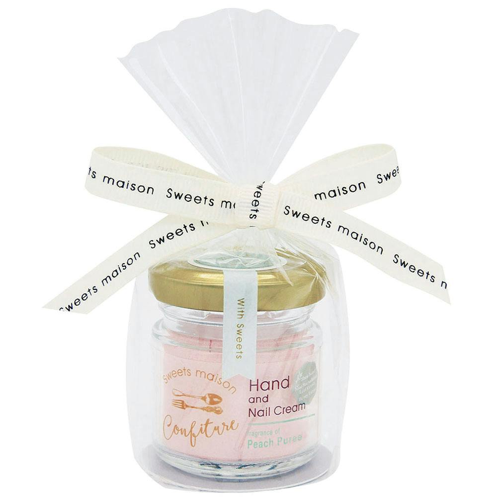 スウィーツメゾン コンフィチュールハンド＆ネイルクリーム ピーチピューレの香り 30g入 ×1点【送料込み】 ＃4535304082408