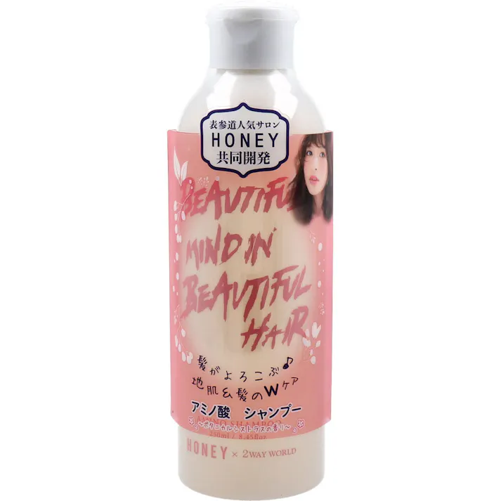 HONEY アミノ酸シャンプー ボタニカルシトラスの香り 250mL ×1点【送料込み】 #4540811800742