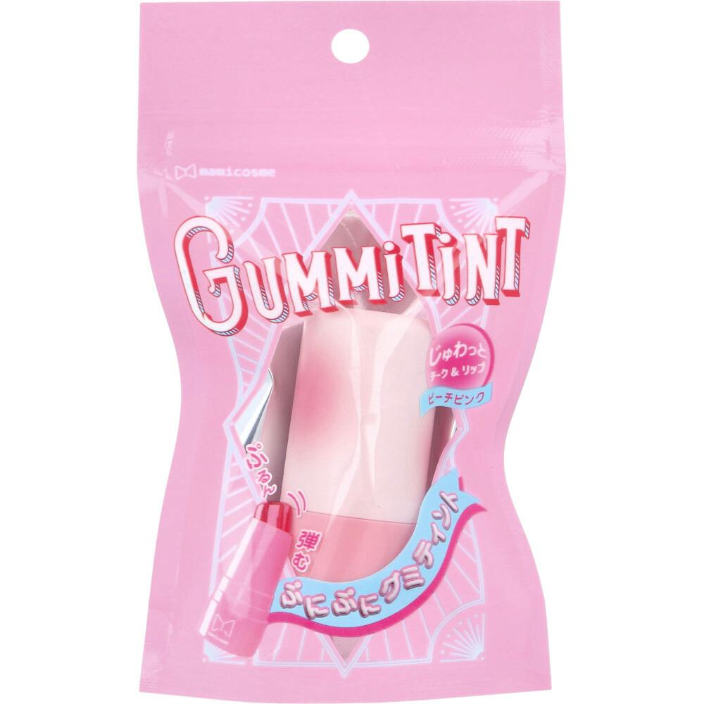 mamicosme（マミコスメ） グミティント チーク＆リップカラー ピーチピンク 8g ×1点【送料込み】 ＃4540811803941