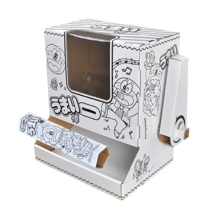 hacomo WOW ダンボールで遊ぼう! うまい棒サーバー ダンボール工作キット ×1点【送料込み】 #4562201016229