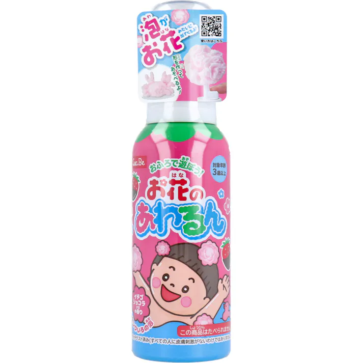 おふろで遊ぼう! お花のあわるん ピンク イチゴショコラの香り 120mL ×1点【送料込み】 #4573177599135