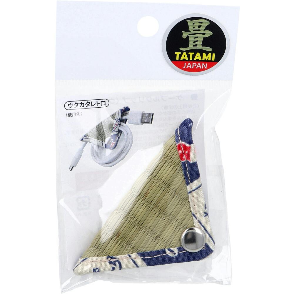 畳 ケーブルクリップ 生成 ウタカタレトロ 1個入 ×1点【送料込み】 ＃4580179944924