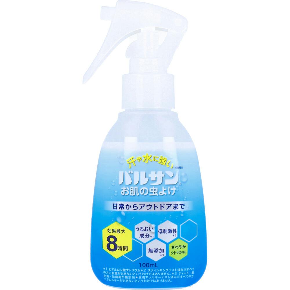 バルサン 汗や水に強い お肌の虫よけ スプレー 100mL ×1点【送料込み】 ＃4580543943171