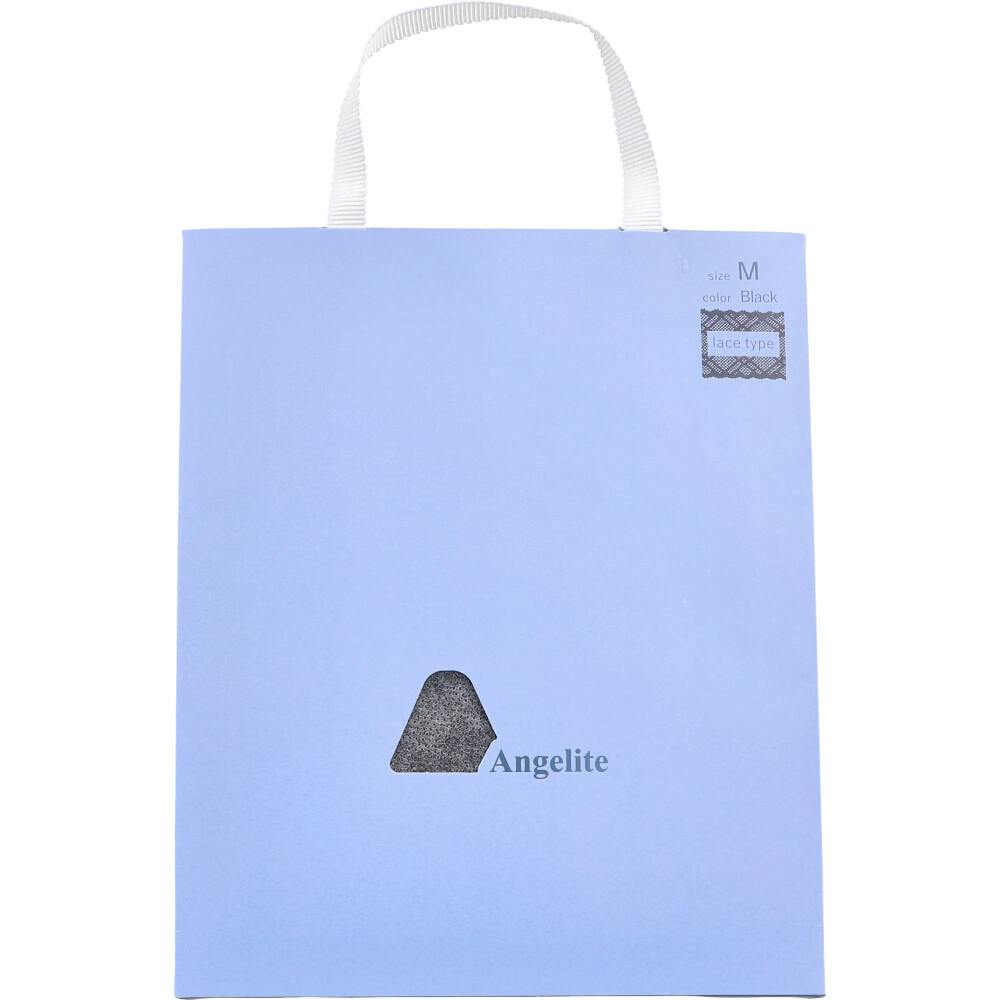 Angelite（アンジェライト） 機能性インナーショーツ レースタイプ ブラック Mサイズ 1枚入 ×1点【送料込み】 ＃4580640540044
