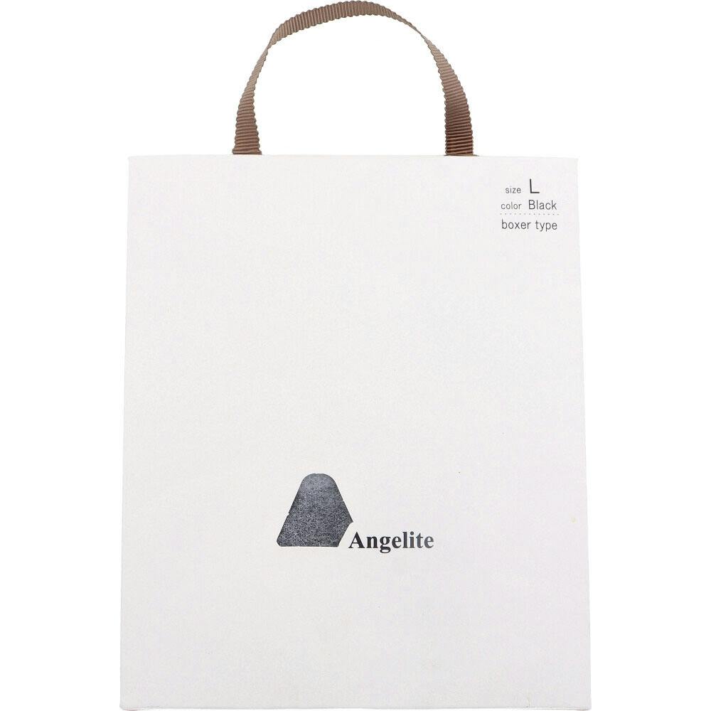 Angelite（アンジェライト） 機能性インナーショーツ ボクサータイプ ブラック Lサイズ 1枚入 ×1点【送料込み】 ＃4580640540129