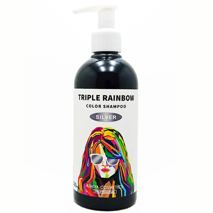 トリプルレインボー カラーシャンプー シルバー 300mL ×1点【送料込み】 #4582563811133