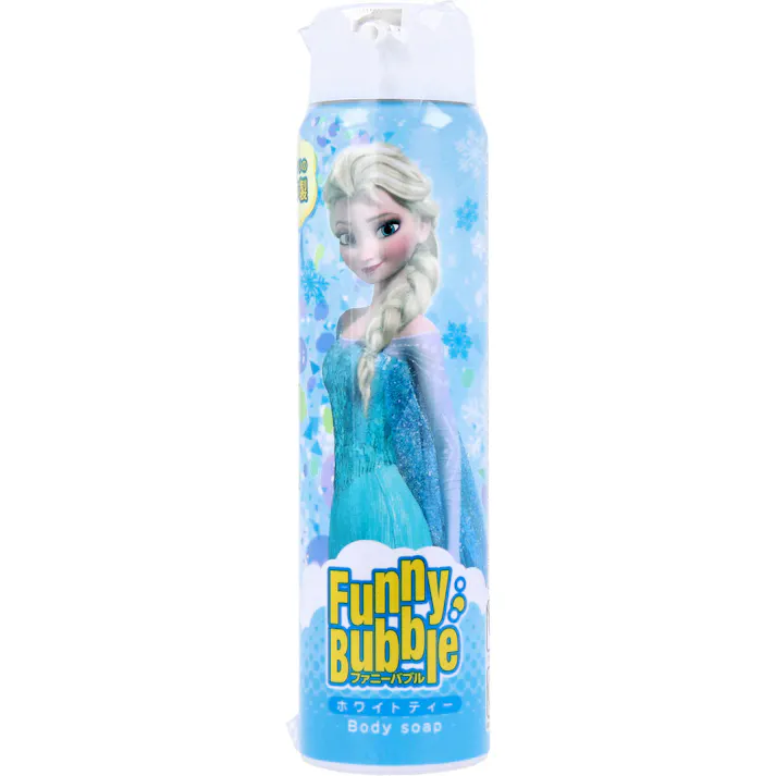 ファニーバブル ディズニー アナと雪の女王 エルサ ボディーソープ ホワイトティー 100g ×1点【送料込み】 #4589718719238