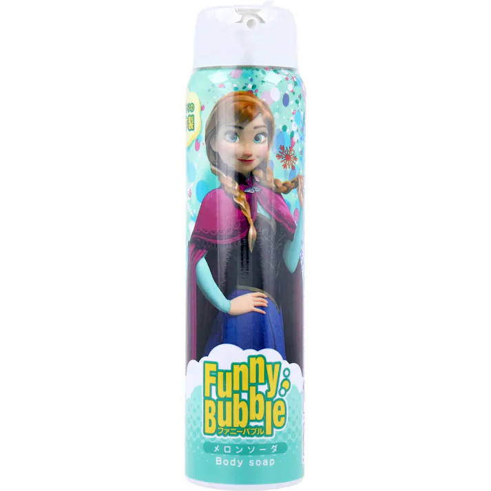 ファニーバブル ディズニー アナと雪の女王 アナ ボディーソープ メロンソーダ 100g ×1点【送料込み】 #4589718719245