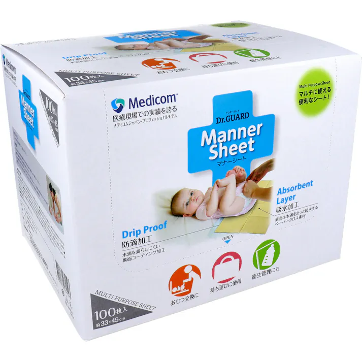 ドクターガード マナーシート 100枚入 ×1点【送料込み】 #4894476031523