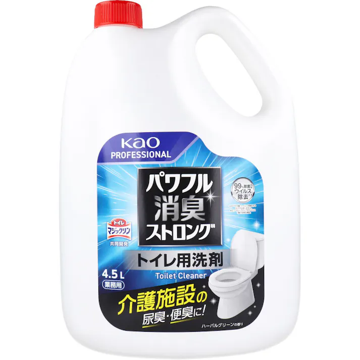 花王業務用 パワフル消臭ストロング トイレ用洗剤 4.5L ×1点【送料込み】 #4901301447180