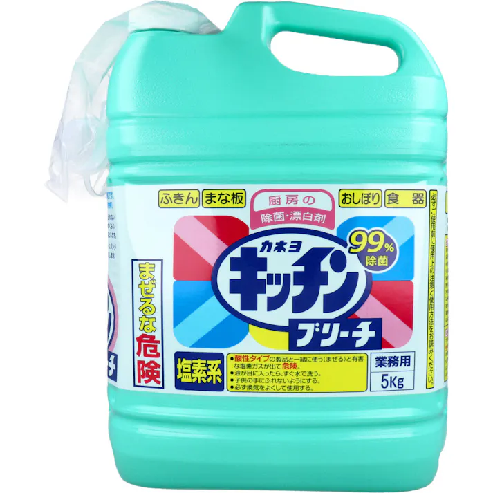 【業務用】厨房の除菌・漂白剤 キッチンブリーチ 5kg ×1点【送料込み】 #4901329190273