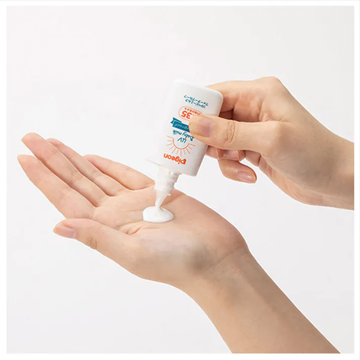 ピジョン UVベビーミルク ウォータープルーフ SPF35 PA+++ 30g ×1点【送料込み】 #4902508084680