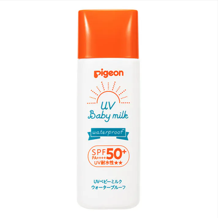 ピジョン UVベビーミルク ウォータープルーフ SPF50+ PA++++ 50g ×1点【送料込み】 #4902508084703
