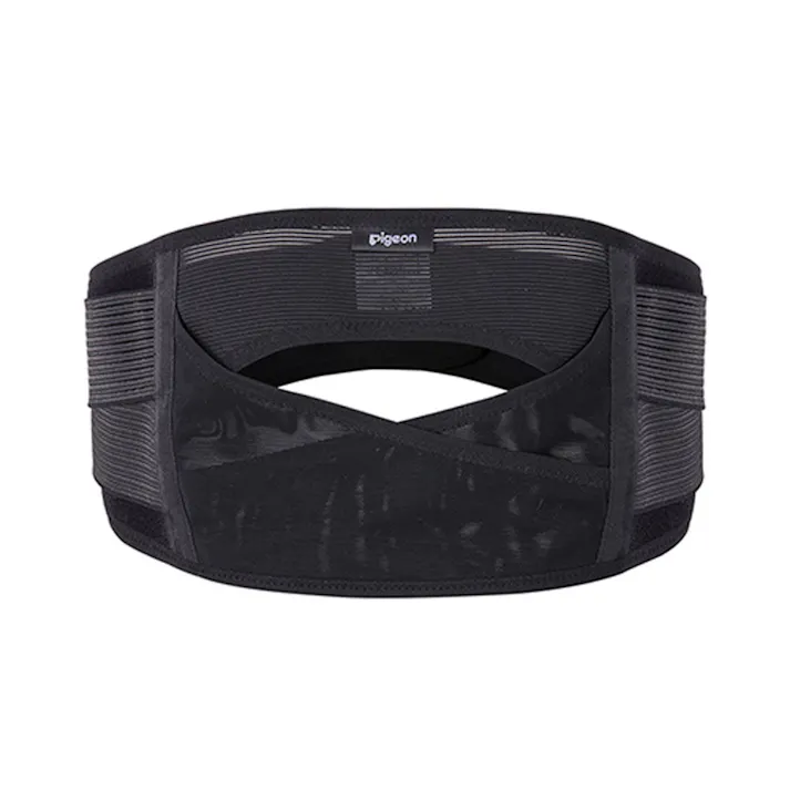 ピジョン 妊娠中から使える骨盤ベルト ブラック マタニティLLサイズ ×1点【送料込み】 #4937006521405