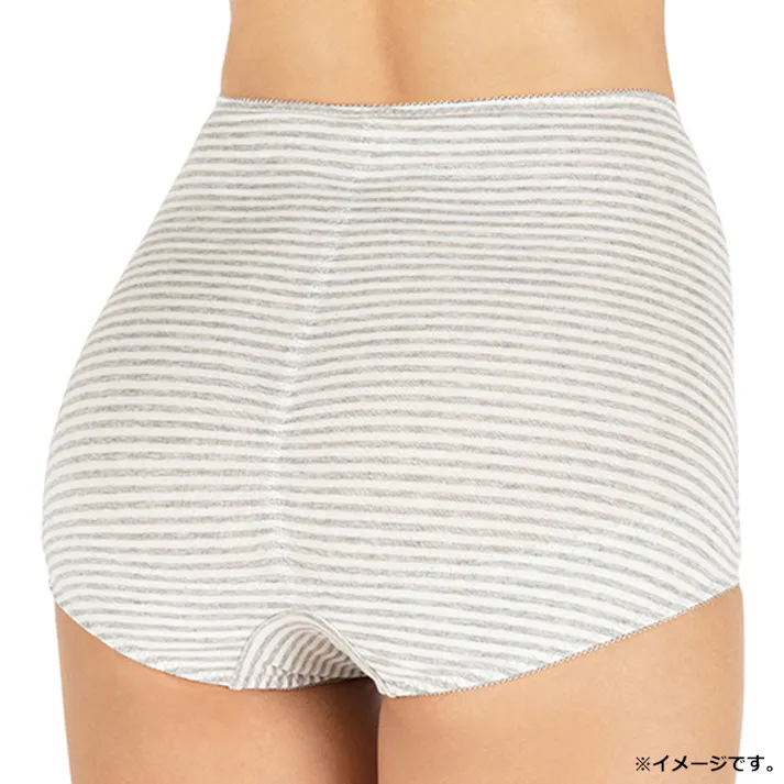 ピジョン 産後はくだけ おなか+ヒップすっきりショーツ グレー&ブラック Lサイズ 2枚組 ×1点【送料込み】 #4937006660821