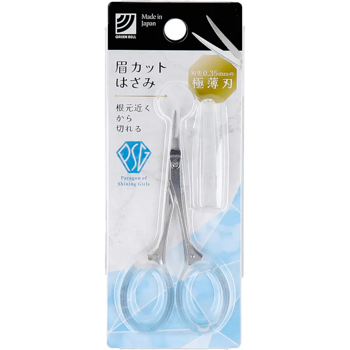 ステンレス製 眉カットはさみ PSG-103 ×1点【送料込み】 #4972525030045