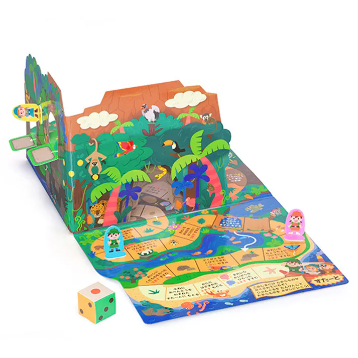 ギンポー りったいすごろく じゃんぐるたんけん ×1点【送料込み】 #4973107484416