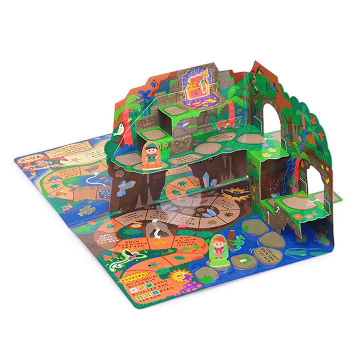 ギンポー りったいすごろく じゃんぐるたんけん ×1点【送料込み】 #4973107484416