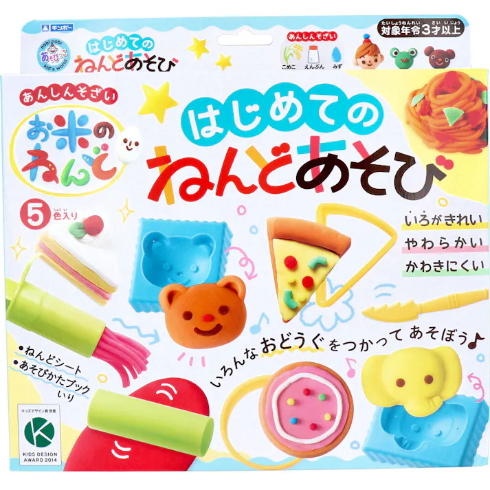 ギンポー お米のねんど はじめてのねんどあそび ×1点【送料込み】 #4973107881086