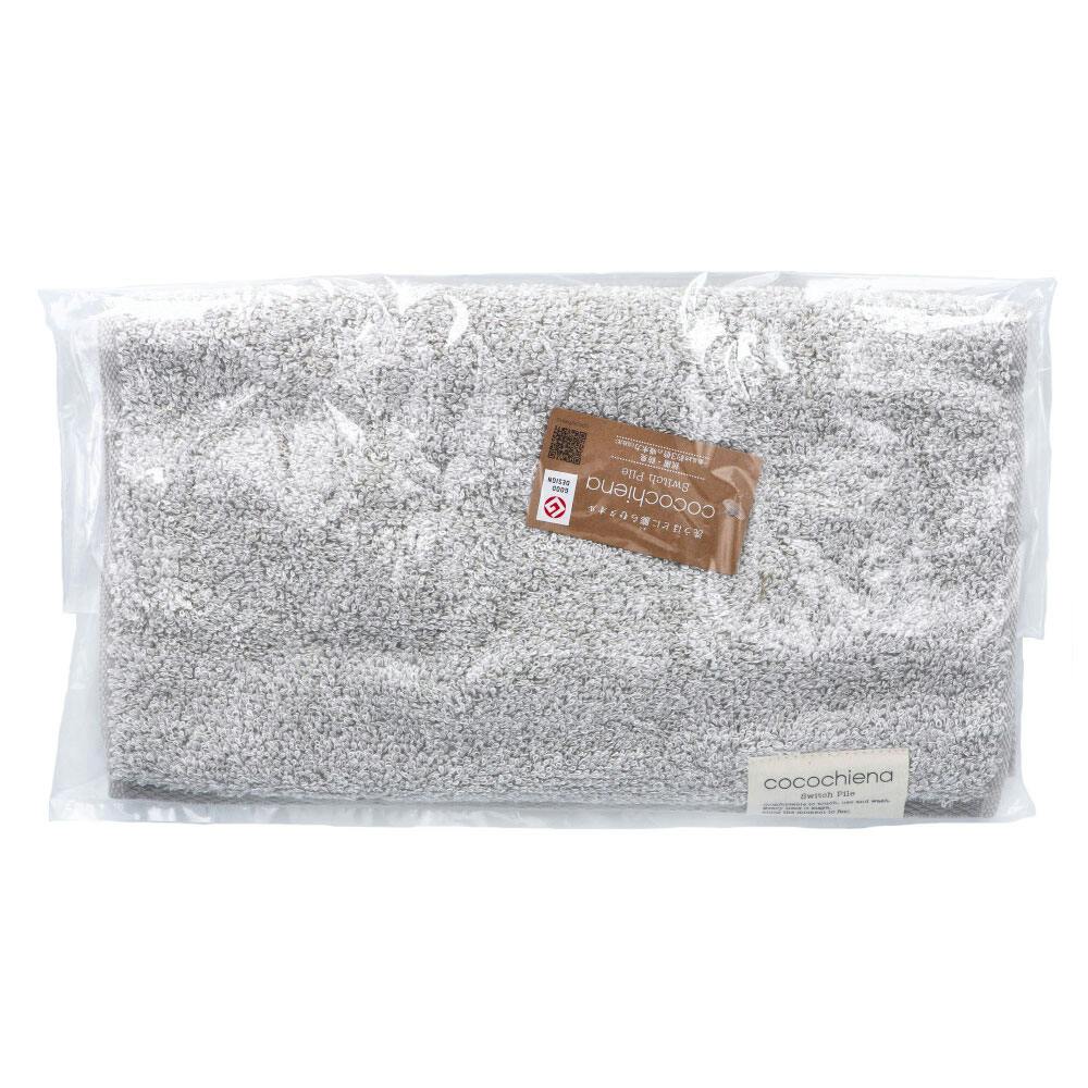 cocochiena2（ココチエナ2） フェイスタオル 約34×80cm グレー CE7021 1枚入 ×1点【送料込み】 ＃4975942443177