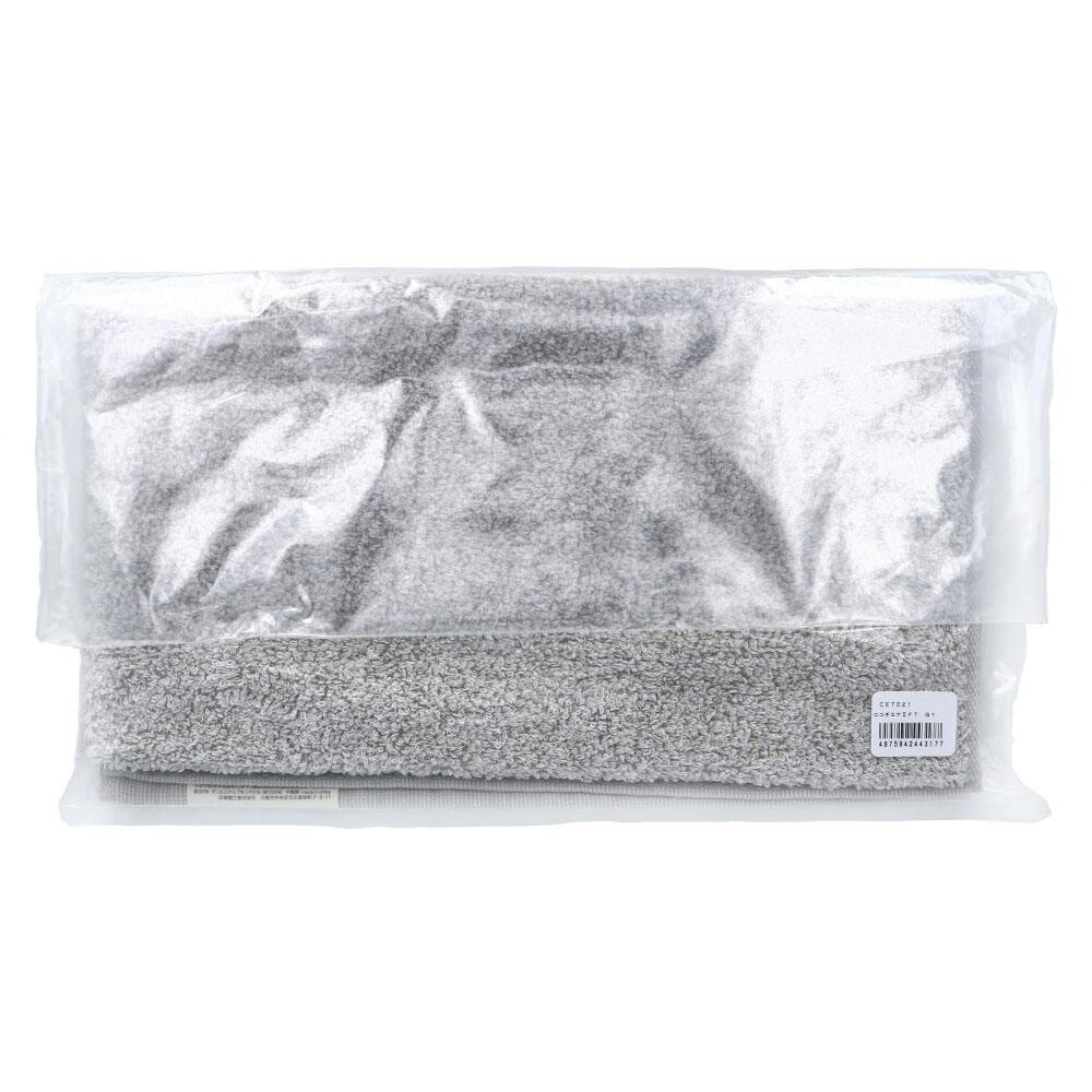 cocochiena2（ココチエナ2） フェイスタオル 約34×80cm グレー CE7021