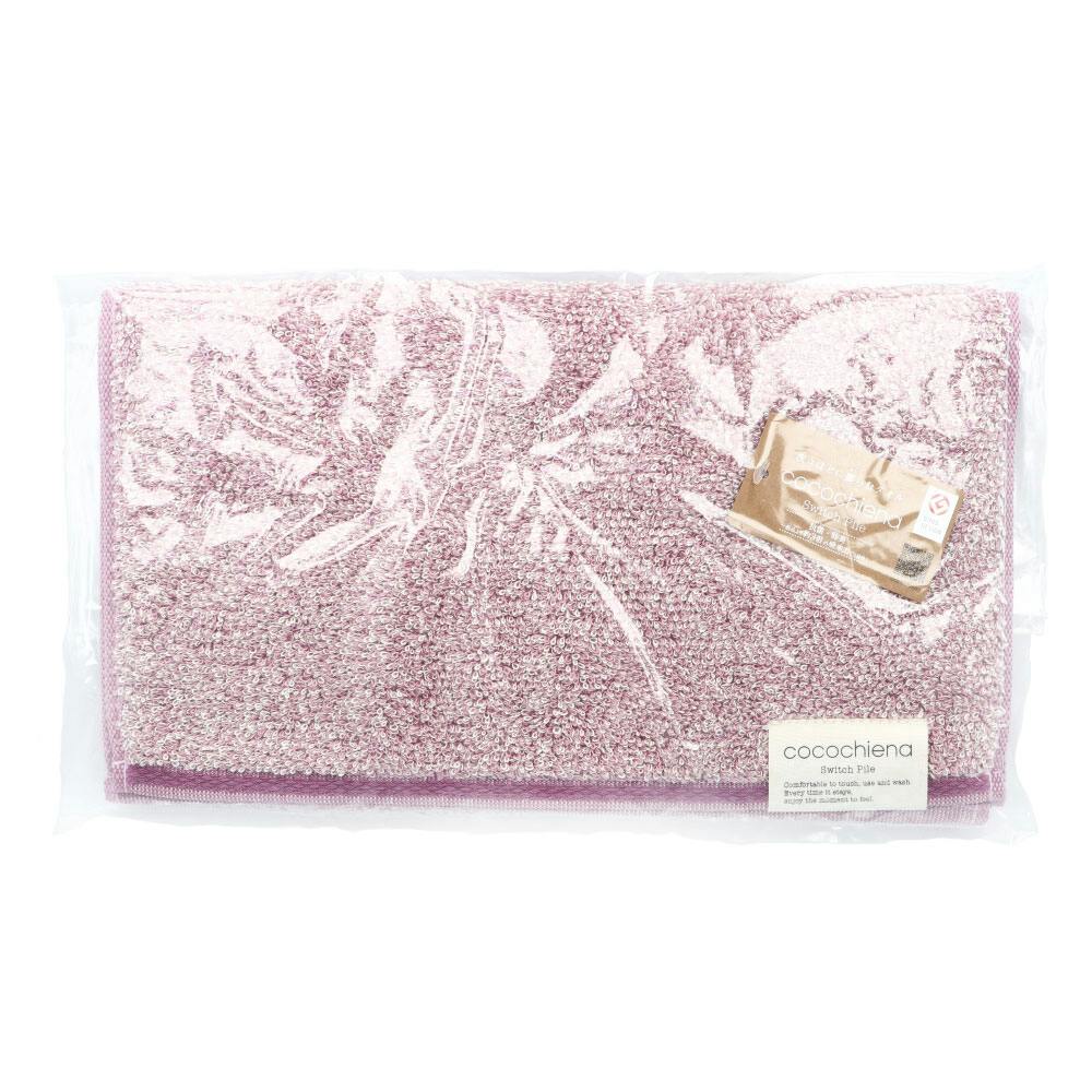 cocochiena2（ココチエナ2） フェイスタオル 約34×80cm ピンク CE7021 1枚入 ×1点【送料込み】 ＃4975942443214