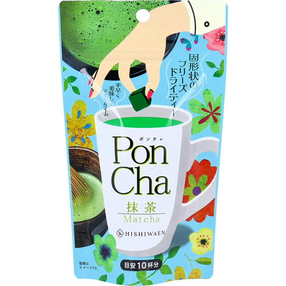 PonCha（ポンチャ） 抹茶 10g（10粒入） ×1点【送料込み