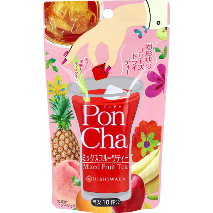 PonCha(ポンチャ) ミックスフルーツティー 13g(10粒入) ×1点【送料込み】 #4977578410592